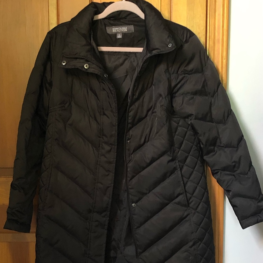 Kenneth Cole ack puffer coat petite large
